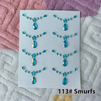 Comes With Sticky Pearl Stick-on Crystals Transparent Photo Shoot