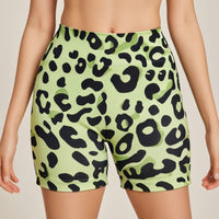 Women's Figure-flattering Printed Yoga Shorts