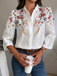 Spring New Arrival Retro-Printed Shirt