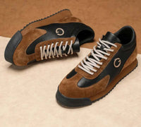 Plus Size Men's Casual Leather Waterproof Flat Shoes