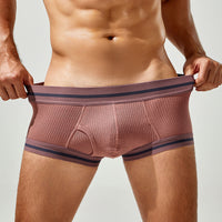 Thin Viscose Boxer Briefs Men