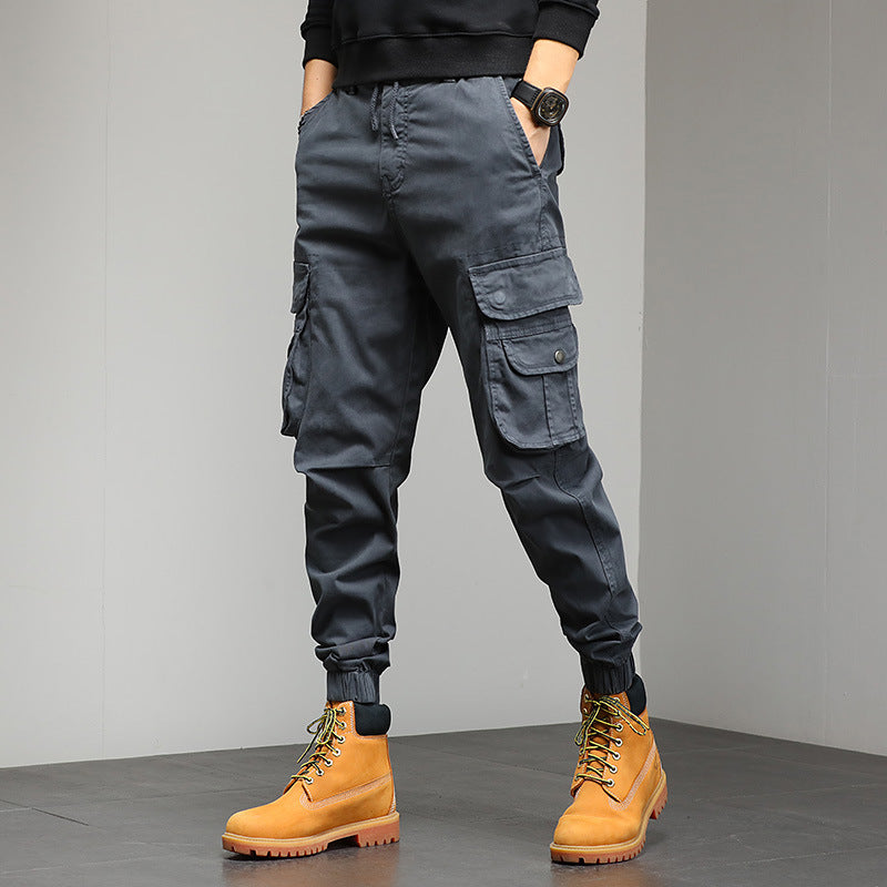 Multi-bag Fashion Brand Casual Pants Men