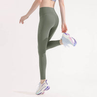 Outdoor Sports High Waist Hip Lift Fitness Running Tight Breathable Sports Pants