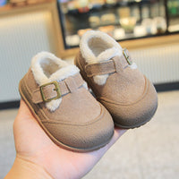 Plus Velvet Soft Bottom Non-slip Cotton Small Child Toddler Shoes
