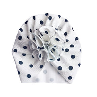 Pleated flower hat