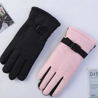 Winter Thermal Gloves For Men And Womenwindproof Cold-resistant And Lined With Fleece