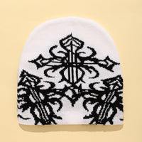 Trend Knitting Patterns Embroidery Warm Wool Hat