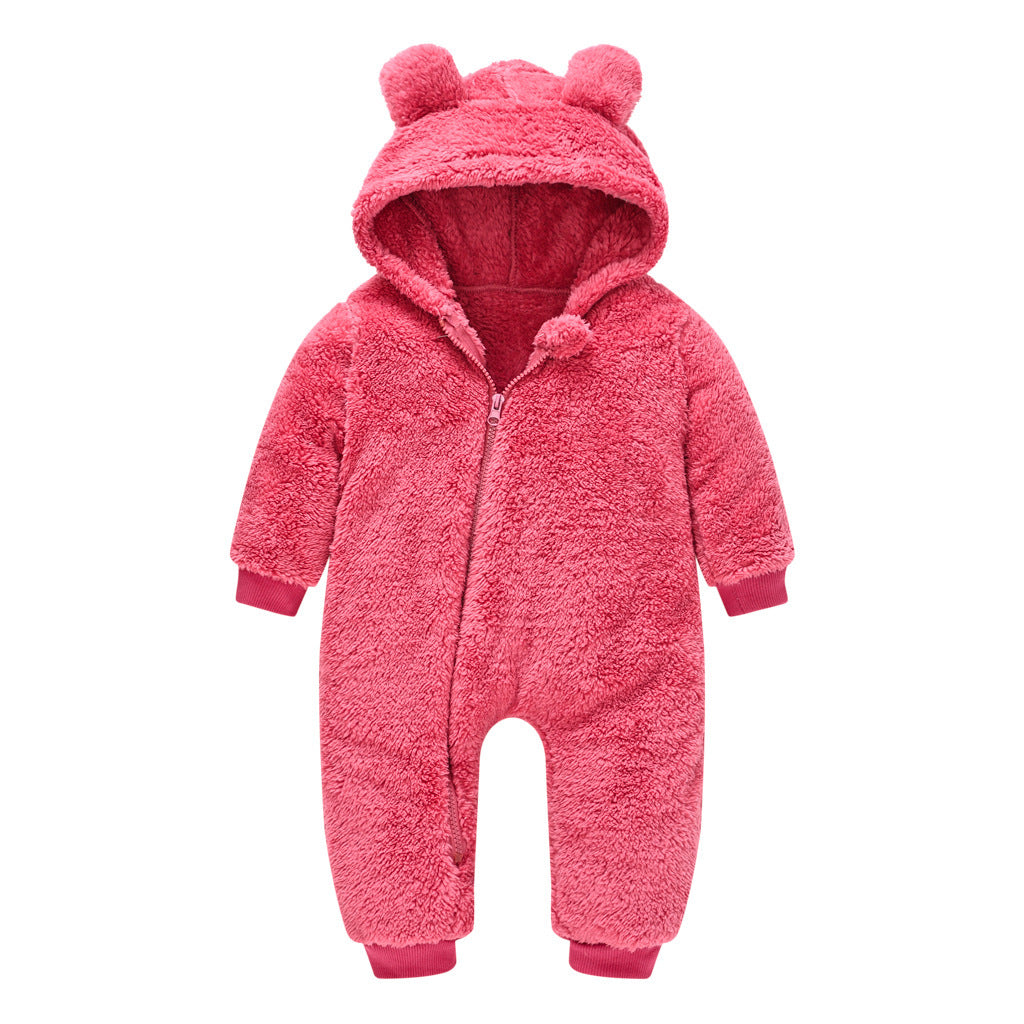 New Product Cute Wool Sweater Jumpsuit Suitable For Babies