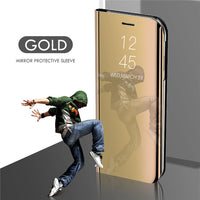 Electroplating Mirror Leather Case For Samsung Note20U Mobile Phone Case