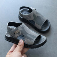 Soft Bottom Non-slip Children Sports Leather Beach Sandals