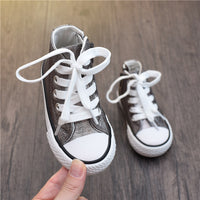 Spring New High-top Children's Canvas Shoes Wenzhou Children's Shoes