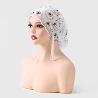 Handmade Headscarves Mothers Use To Cover Their Hair