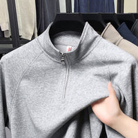 Fashion Stand Collar Cotton Men's Sweater