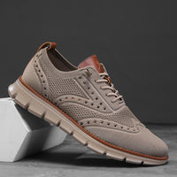 Large-size Breathable Mesh Soft-soled Lightweight Slip-on Casual Shoes