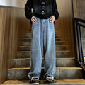 Jeans Men's Loose All-matching Wide Leg Trousers
