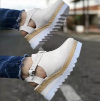 Wedge Heel Platform With Platform Women's Shoes