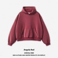 Fashion Brand Heavy Washed Fried Color Sweater For Men