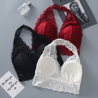 Lace Halter Vest Tube Top Underwear Women's Bra