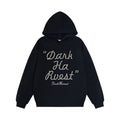 Fashion Bead Letter Hooded Sweater For Men
