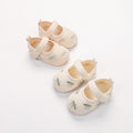 Cotton Spring Small Flower Embroidery Baby's Shoes Female Treasure