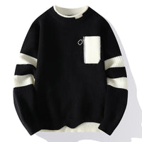 Autumn And Winter New Casual Sweater Boys Knitted Bottoming Shirt