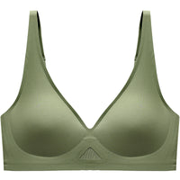 Women's Strapless Deep V-shaped Breathable Mesh Bra