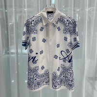 Men's Fashion Casual Beach Shirt Shorts Suit