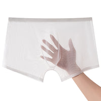 Transparent Ice Silk Boxers Seamless Boxers