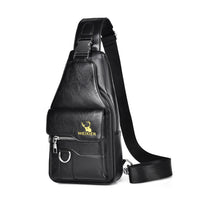 Chest Bag Men's Retro Easy Matching Large Capacity Waterproof