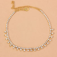 Wild Tothed Single Drainage Drill Anklet