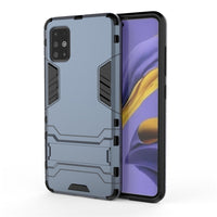 Armor Two In One Stand Phone Case A51 Anti-drop Protective Case