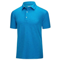 Men's Comfortable Breathable Short-sleeved Lapel Polo Shirt