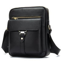 Men's Leather Messenger Bag Vintage Casual First Layer Cowhide