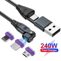 New Six-in-one 240W Magnetic Data Cable