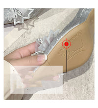 Stiletto Butterfly Pointed Toe French Shoes Are Not Tired