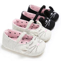 Cotton Cute Bunny Girl's Treasur Soft Soled Baby Walking Shoes