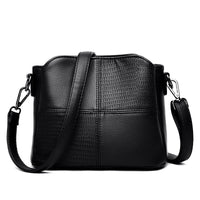 Retro Ladies Bag Simple Leisure Small Bucket Bag Leisure Multilayer One Shoulder Bag