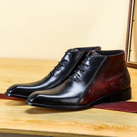Martin Boots Men's Bicolor Cowhide Business