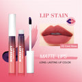 Tear And Pull Matte Finish Durable Water Lip Gloss