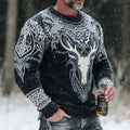 European Size Drop-shoulder Sleeve Casual Sports Hoodie Sweater