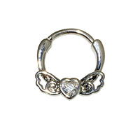 Bow Love Ornaments Nose Nail