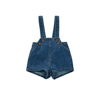 Boys And Girls Baby Suspender Denim Adjustable Bib Pants
