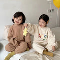 Boys And Girls Thermal Pajamas Suit