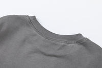 American Retro Ruffian And Handsome Creative Round Neck Long Sleeves