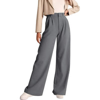 Women's High-waisted Casual Trousers