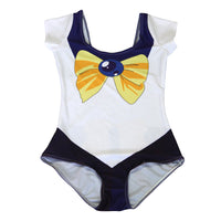 Digital Printed Sleeved One Piece Swimsuit