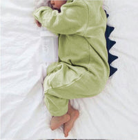 EBay AliExpress Amazon Ins Foreign Trade New Children's Wear Children's Little Dinosaur Baby Jumpsuit Romper