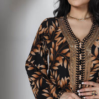 Middle East Muslim Women's Wear Arab Robe Dress