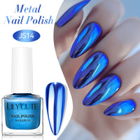 Quick-dry Metallic Mirror Nail Polish, No Baking Required