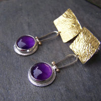 Retro Geometric Round Zircon Trendy Jewelry Earrings For Women